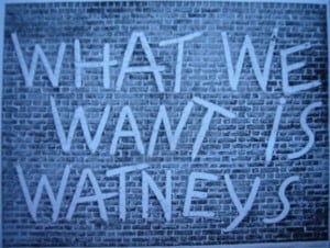 Watneys Wall poster