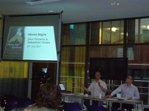Literary London Ghostsigns Presentation
