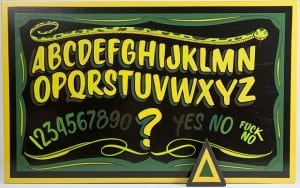 Ira Coyne Handpainted Spirit Board