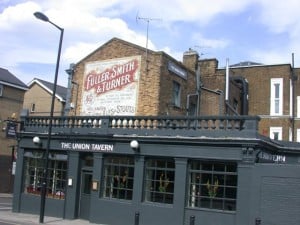Photo of newly painted sign on Great Western Road, London, W9