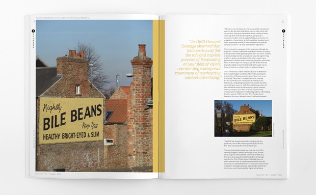 Bile Beans ghostsign restoration and text about the work