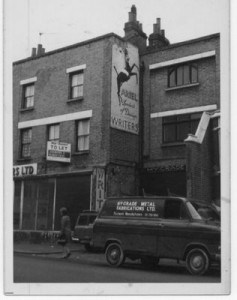 Ariel Writers Ghostsign Kennington 1980s Ariel Writers Ghostsign Kennington 1980s