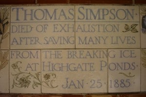 Postmans Park Thomas Simpson Postmans Park Thomas Simpson
