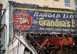 Grandma's Boy ghostsign Vancouver Canada Lost Ironies Grandma's Boy ghostsign Vancouver Canada Lost Ironies