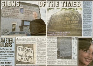 Ghostsigns in the Hackney Gazette October 2007 Ghostsigns in the Hackney Gazette October 2007
