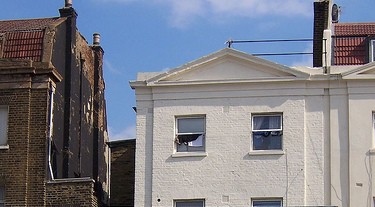 Former Gramophones Records Music Roll Exchange Ghostsign Clapham Former Gramophones Records Music Roll Exchange Ghostsign Clapham
