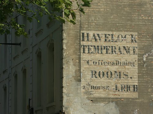Havelock Temperance ghostsign