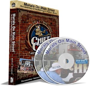 DVD case for Murals on Main Street