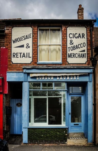 London Laundry, photographed by Vici MacDonald at Shopfrontelegy